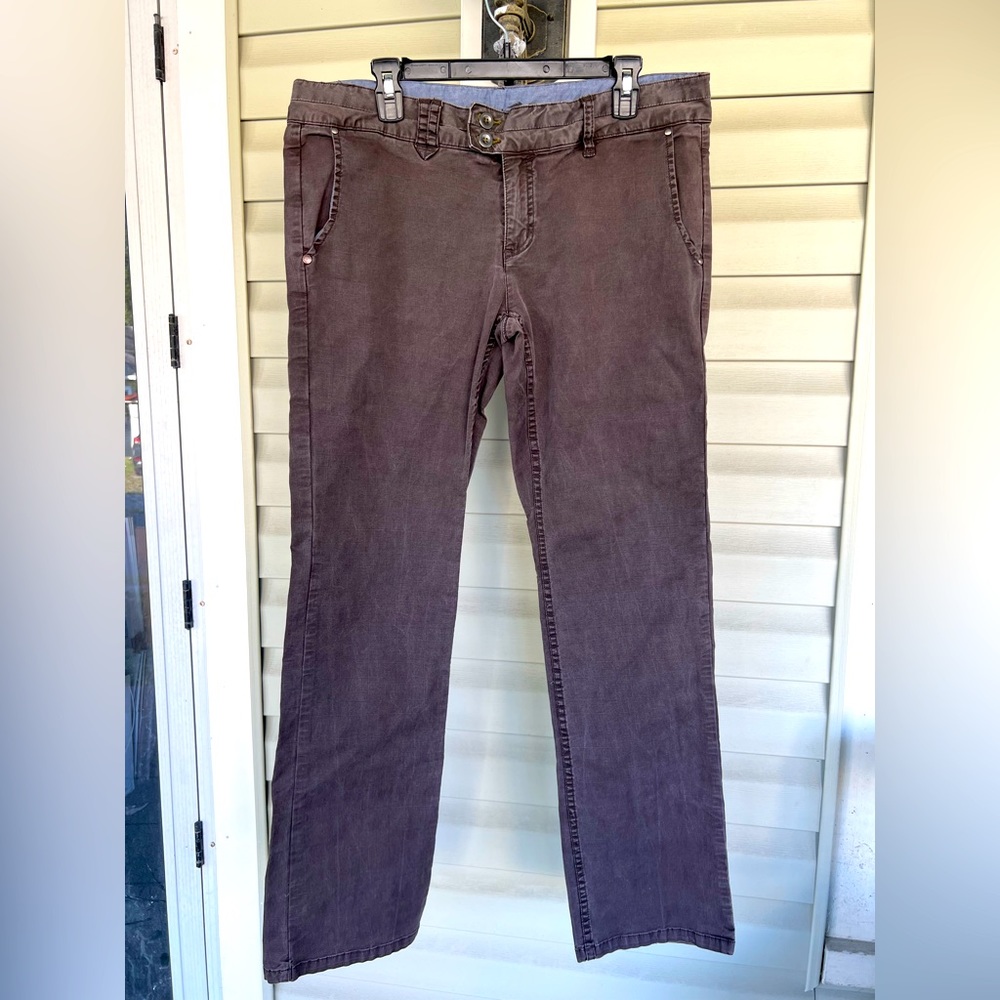 Horny Toad Womans Sz 14 Turkish Coffee Pants